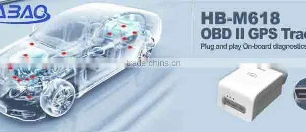 OBS GPS Tracker OBD2 GPS Tracker Diagnostic Data Reading , GPS Tracker Obdii With OBDII OBD2 Port photo-4