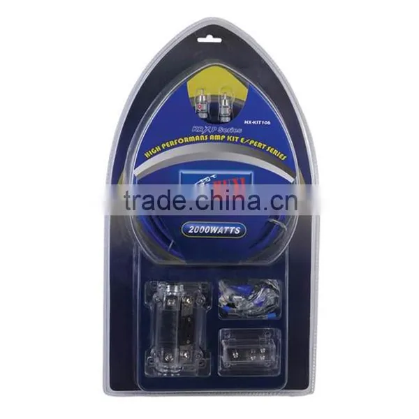 Haiyan Huxi New Arrived China Fashion Car Audio Car Amplifier Wiring Kit photo-3