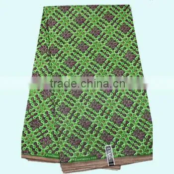 100% Cotton Real Wax Prints Fabric African for Women's Dresses W29