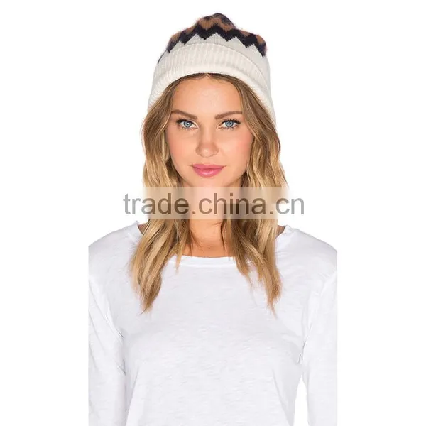High Quality Pure Color Block Pattern Knit Hats photo-4