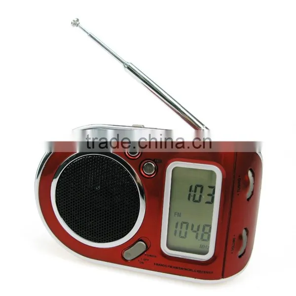 Fashionable Small FM AM SW Multiband World Receiver Radio photo-2