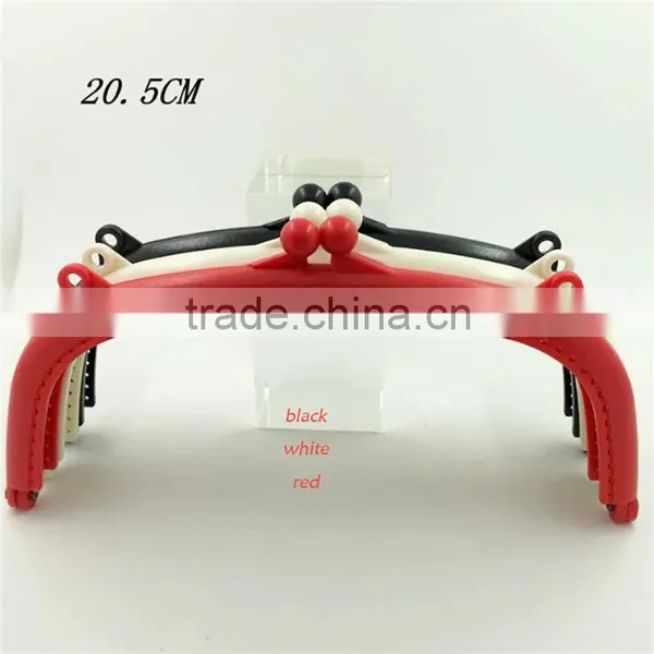 New Plastic Scew Diy Purse Frame Bag Frame With Loop Clutch Bag Frames photo-2