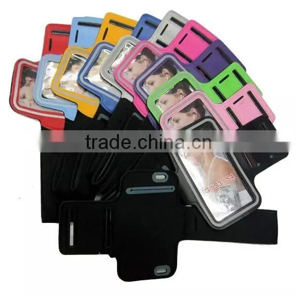 Neoprene sport arm band for Iphone 6 plus