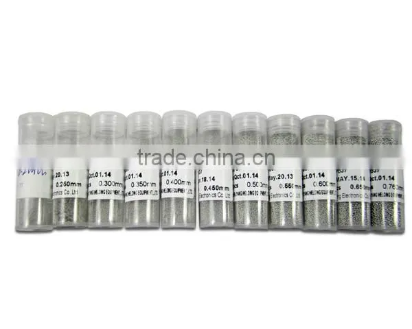 Hot Sell PMTC Leaded BGA Solder Balls Tin Balls 0.2-0.76mm 25K*11pcs Set for BGA Reballing Rework photo-2