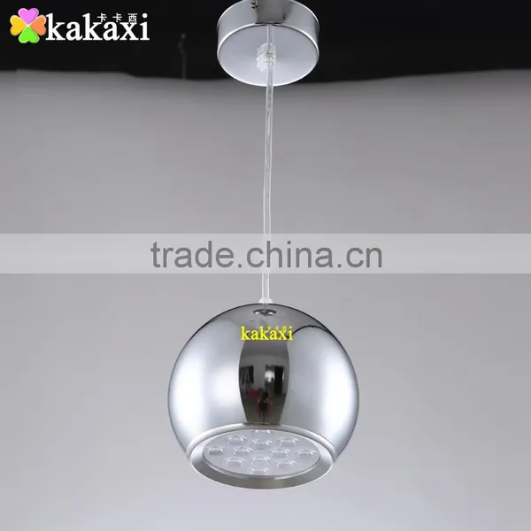 12W Apple LED Pendant Lights For Dining Room Lamp Plating Silver Color Creative LED Chandeliers photo-2