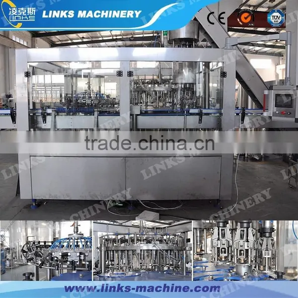Automatic Glass Bottle Wine/vodka Filling Capping Machine/plant
