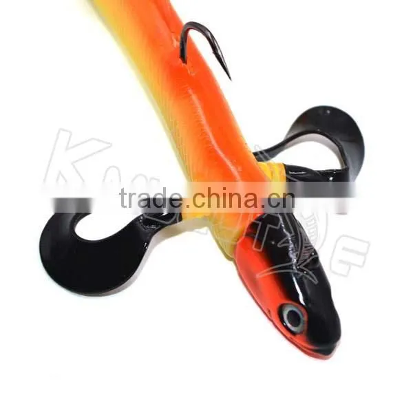 CHGFLYINGEEL Factory Price Wholesale Big Size Soft Fishing Lure With Hook Lead Jigs photo-3