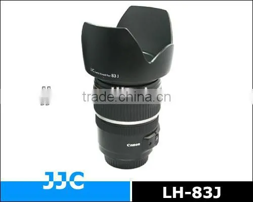 JJC LH-83J Lens Hood for CANON EW-83J Used on CANON EF-S 17-55mm F/2.8 IS USM Lens photo-2