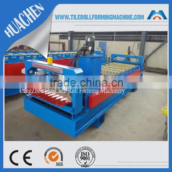 T12 Trapezoidal Metal Roof Tile Roll Former and Cutter photo-2