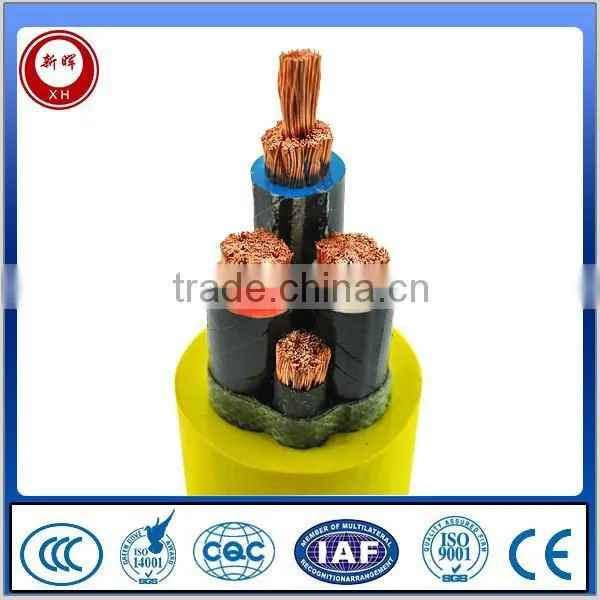 Rubber Insulated and Sheathed Movable Flexible Mine Cable photo-2