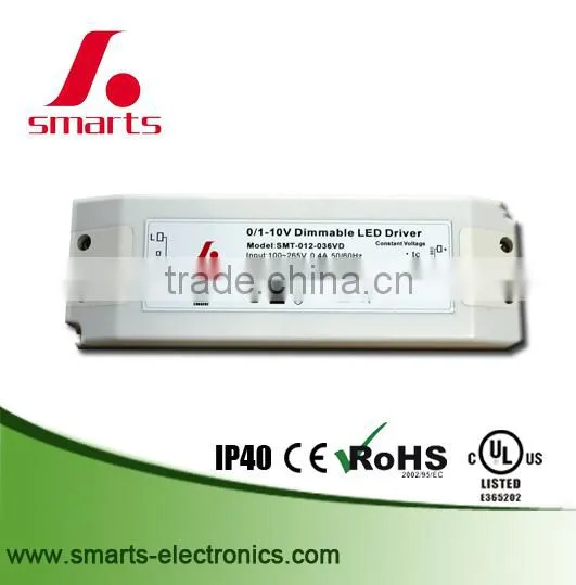 0-10v/pwm Dimming Led Driver 12v 20w Led Dimmable Power Supply photo-3