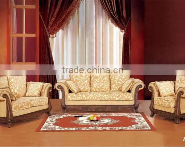 China Sofa Solid Wood Carving Sofa French Antique Bedroom Furniture Sets photo-4