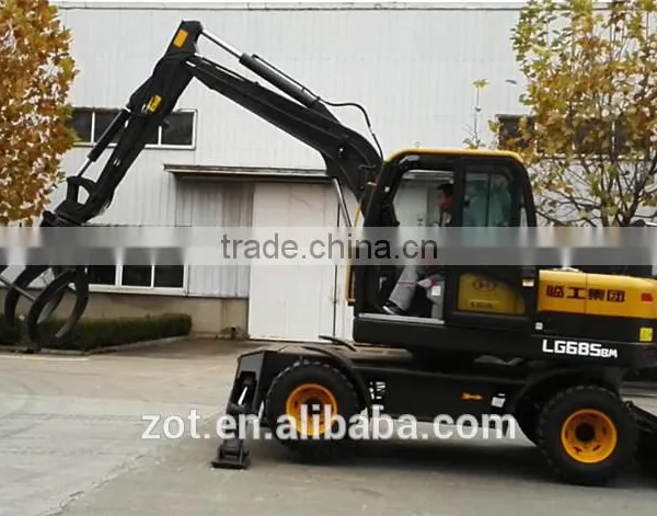 SDLG Made 6tons Wheel Excavator ZE906W Cheap for Exporting photo-5