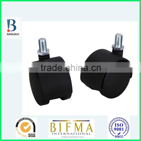 2016 Fine 50mm Conventional Plate Nylon Furniture Caster Wheels photo-6
