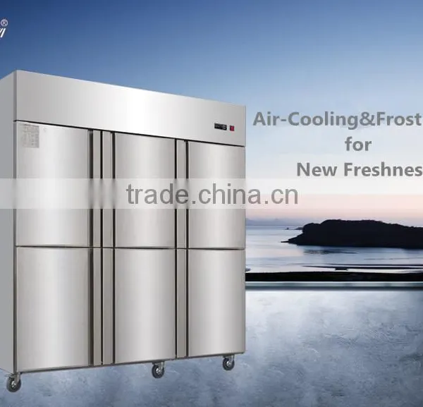 C3 1300L 6-door Upright Commercial Refrigerator Freezer for Restaurant photo-4