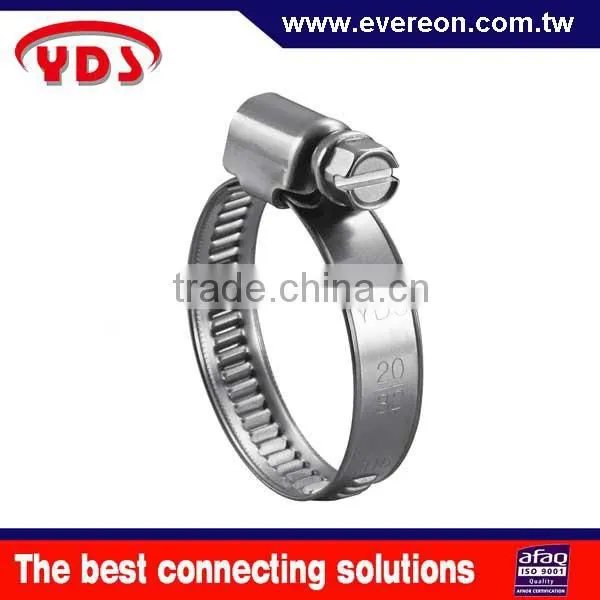 German Type Right Angle Pipe Clamp Worm Gear Hose Clamp photo-4