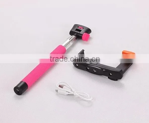 Bluetooth Selfie Stick With Shutter Button, Best Selling Wireless Monopod in 2015, Promotion Gift Bluetooth Monopod photo-6