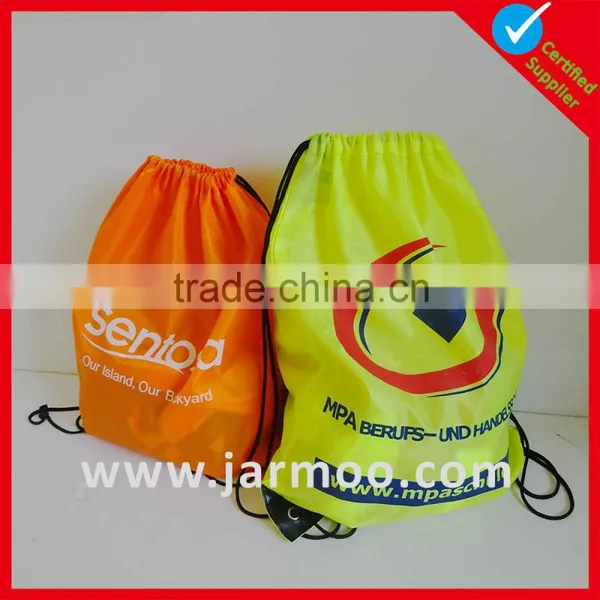 Custom Printed Shopping Drawstring Handbags Sale photo-5
