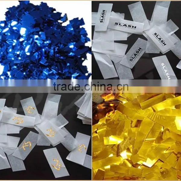 Wholesale Gold Mylar Confetti Metallic Confetti Paper Quality Choice photo-3