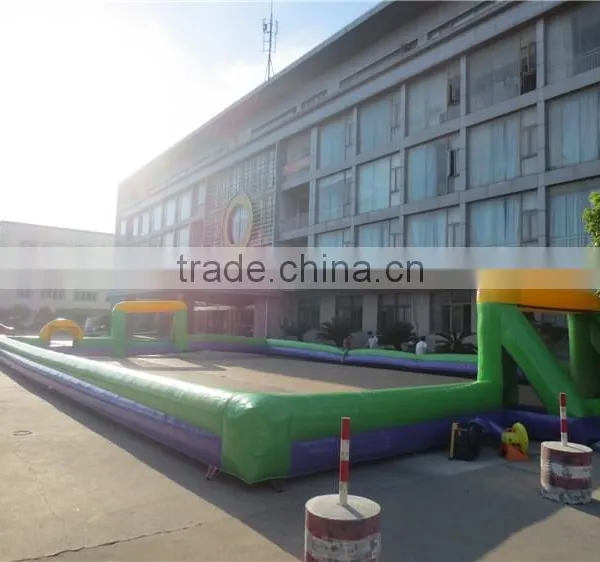 Outdoor Inflatable Football/Soccer Field, Inflatable Football Pitch, Inflatable Football Arena For Sale photo-3