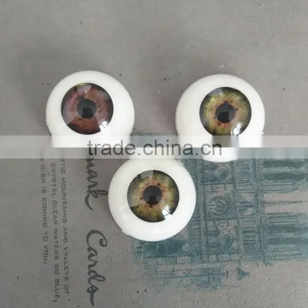 Realistic Oval Plastic Eyes Acrylic Eyes for Dolls photo-2