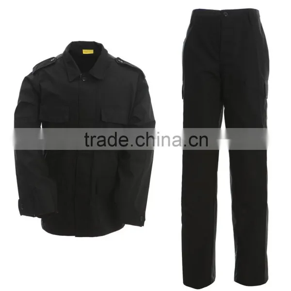 Uniform Style Black Military Camouflage Uniform