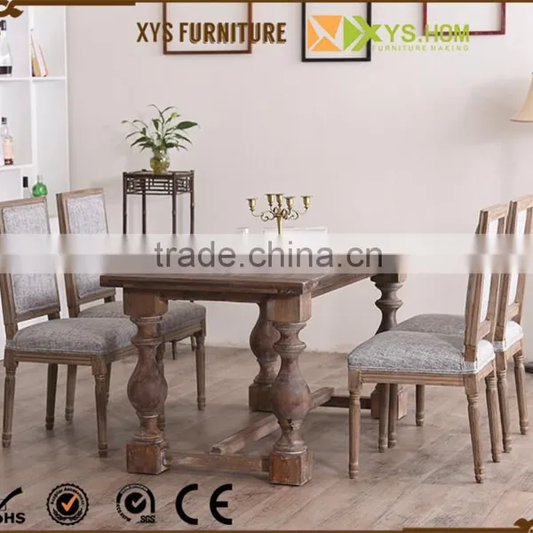European Natural Wholesale Living Room Dining Table Set