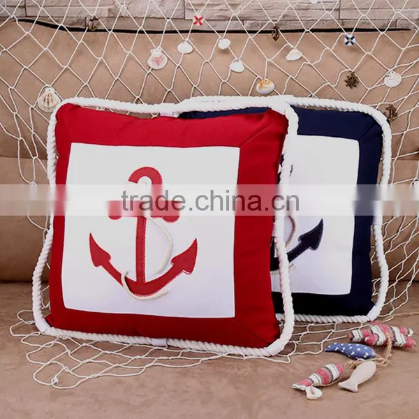 Sea Anchor Design Camping Pillow Outdoor Cushion Cover