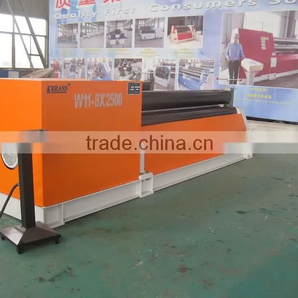 W11 25*2500mm 3 Roller Plate Bending Machine photo-4