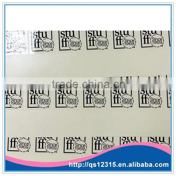 Printed Logo Clear Plastic Labels Stickers for Printing photo-2