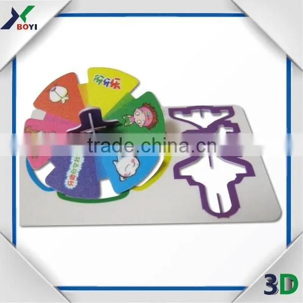 2016 Funny Mini 3D Puzzle For Children In Spinning Top Shape photo-4