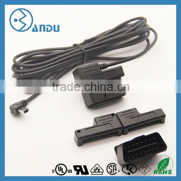 Obd Case and Plug for Diagnostic Plastic Housing Obd2 Enclosure Cheap Price Ul Standard photo-2