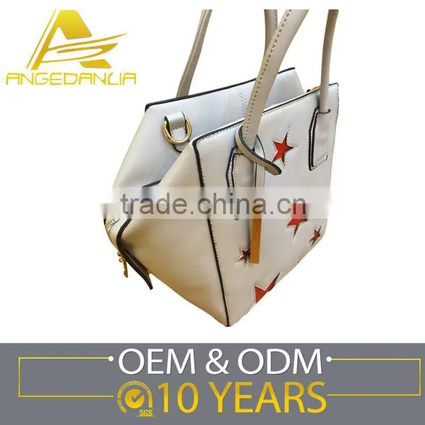 2016 Latest Design OEM Production Guangzhou Women Bag Pu Leather Tote Bags Cheap Price 2016 photo-5