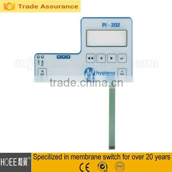 Custom Good Quality With Good Adhesive on Back Membrain Switches Keyboard Keypad