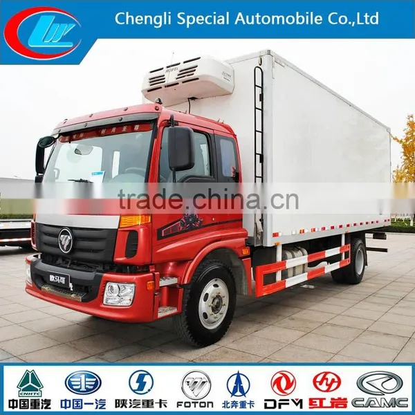 FOTON New Design Fresh Seafood Transport Truck Hot Selling Cooling Van Truck Price China Made Fresh Fish Van Truck photo-2