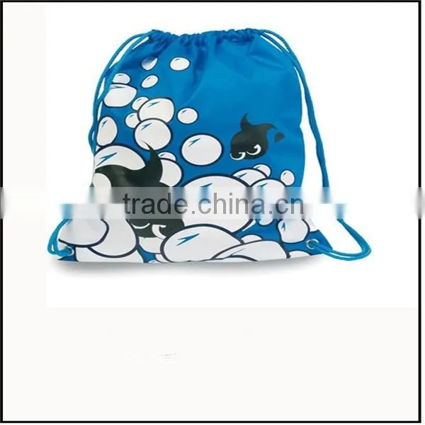 14 oz Green Custom Drawstring Canvas Bag photo-6
