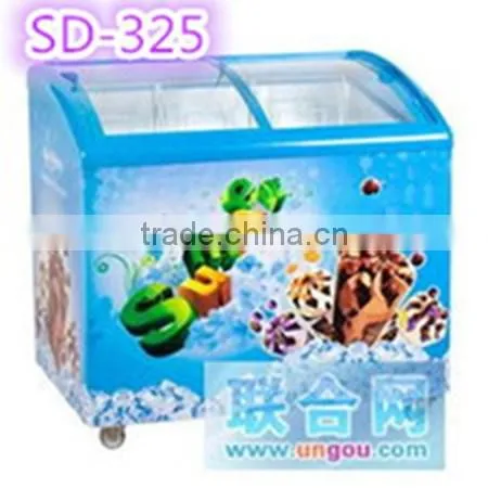 Ice Cream Freezer,glass Top Chest Freezer Display Freezer photo-3