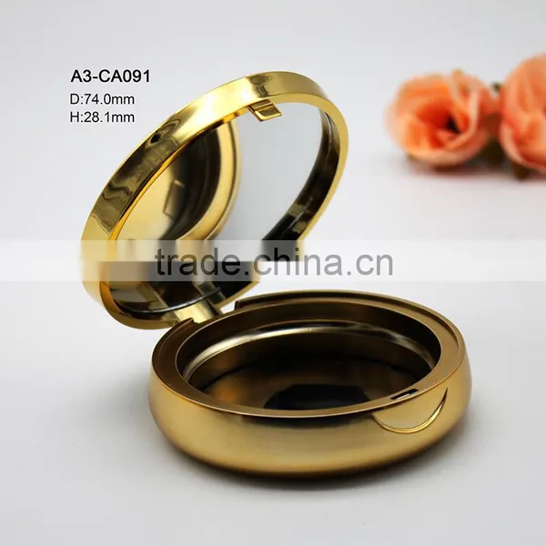 Round Spray Coating Finish Compact Powder Container photo-4