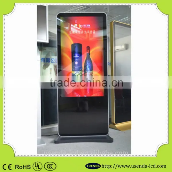42 Inch Lcd Plug and Play Video Player, Loop Playing Lcd Advertising Display With Wifi Lcd Advertising Playing