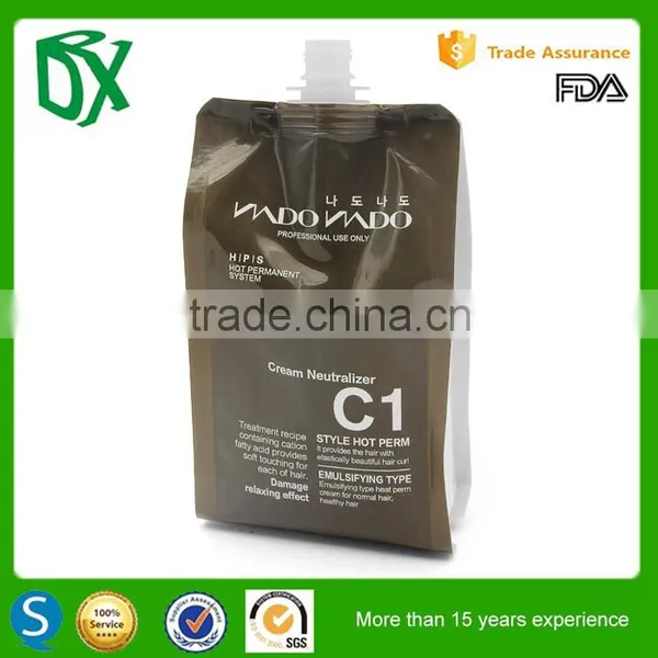 Trending Hot Products Plastic Waterproof Laminated Beverage Pouch With Spout for Beer and Wine photo-5
