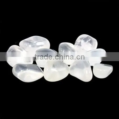 Natural Girasol Tumble Gemstone Beads for Jewelry Making photo-2