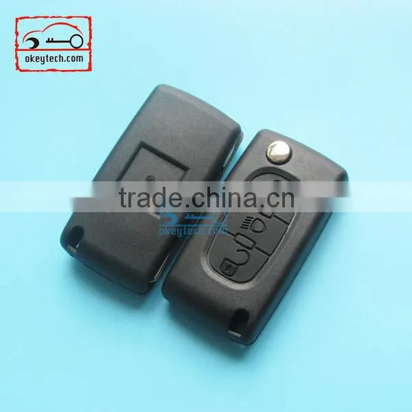 High Quatity Peugeot Remote Key for Peugrot Modified Remote X Key Shell Car Key 2 Button Case photo-3
