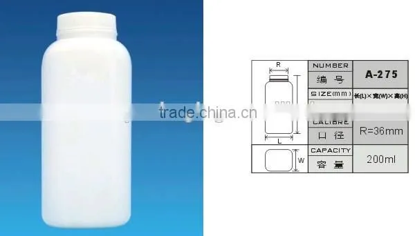200ml Hot Sale HDPE Baby Powder Bottle photo-4