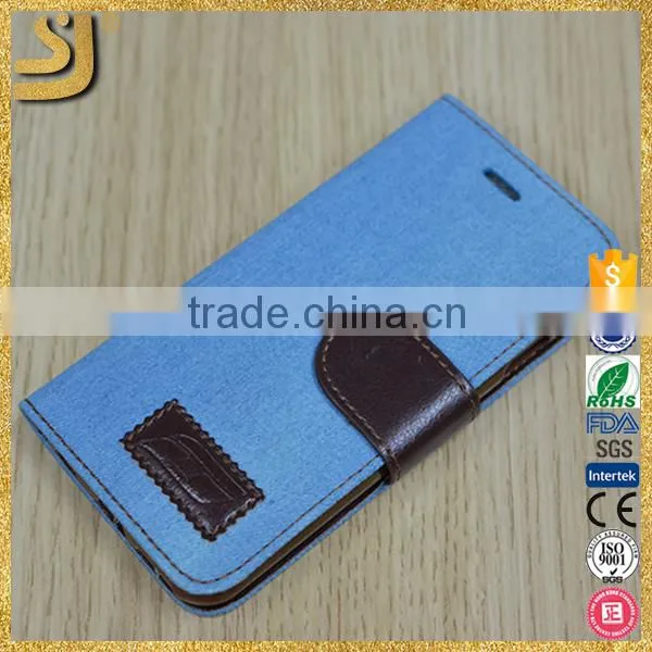 Denim 3d Cartoon Fabric Leather Case for Iphone 6 6s 7 photo-4