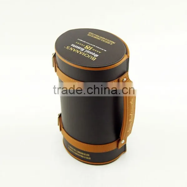 Custom PU Leather Christmas Gift Boxes for Wine Bottles photo-6