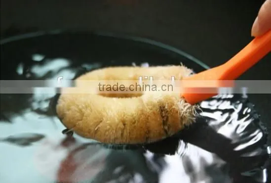 Hot Selling Natural Fibre Kitchen Utensil Cleaning Brush/non-stick Pot Dish Bowl Brush photo-5
