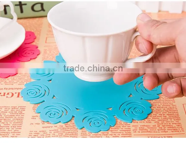 Fashion Lovely Thicken Heat-resistant Glass Table Coffee Tea Mat Pads photo-4