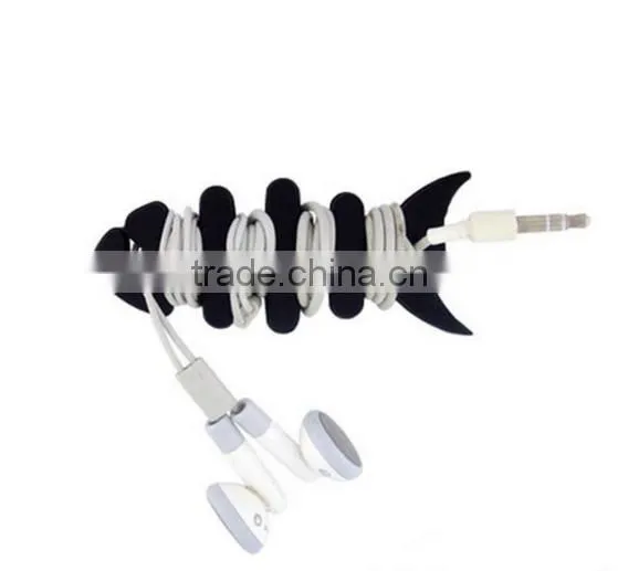 Cheap High Quality Earphone Cable Silicone Winder photo-4