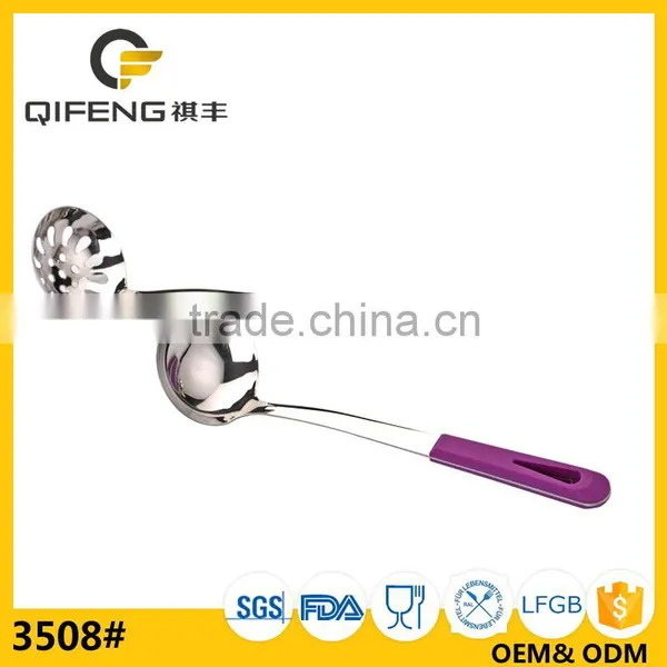 Stainless Steel Soup Ladle With Nylon Handly