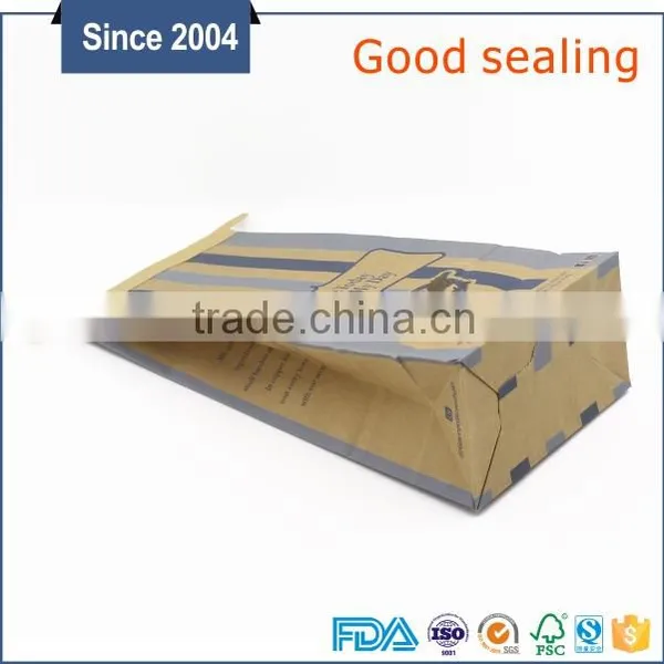 FDA Paper Bag Natural Tin Tie Kraft Customized Dessert Paper Bag With Clear Window photo-3
